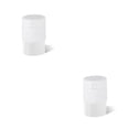 thumbnail image 4 of Yuarrent Divisor de pastillas, taza de agua de 4 capas, ranura en forma de V portátil, divisor de tableta ajustable, trituradora de viaje para el hogar, Blanco 2piezas Yuarrent CBP192317, 4 of 6