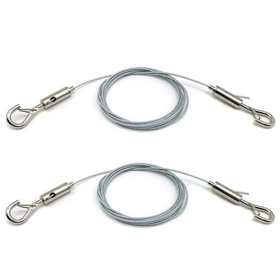 2PCS Adjustable Picture Hanging Wire Kit,1MX1.5Mm Cables Hanging Rope