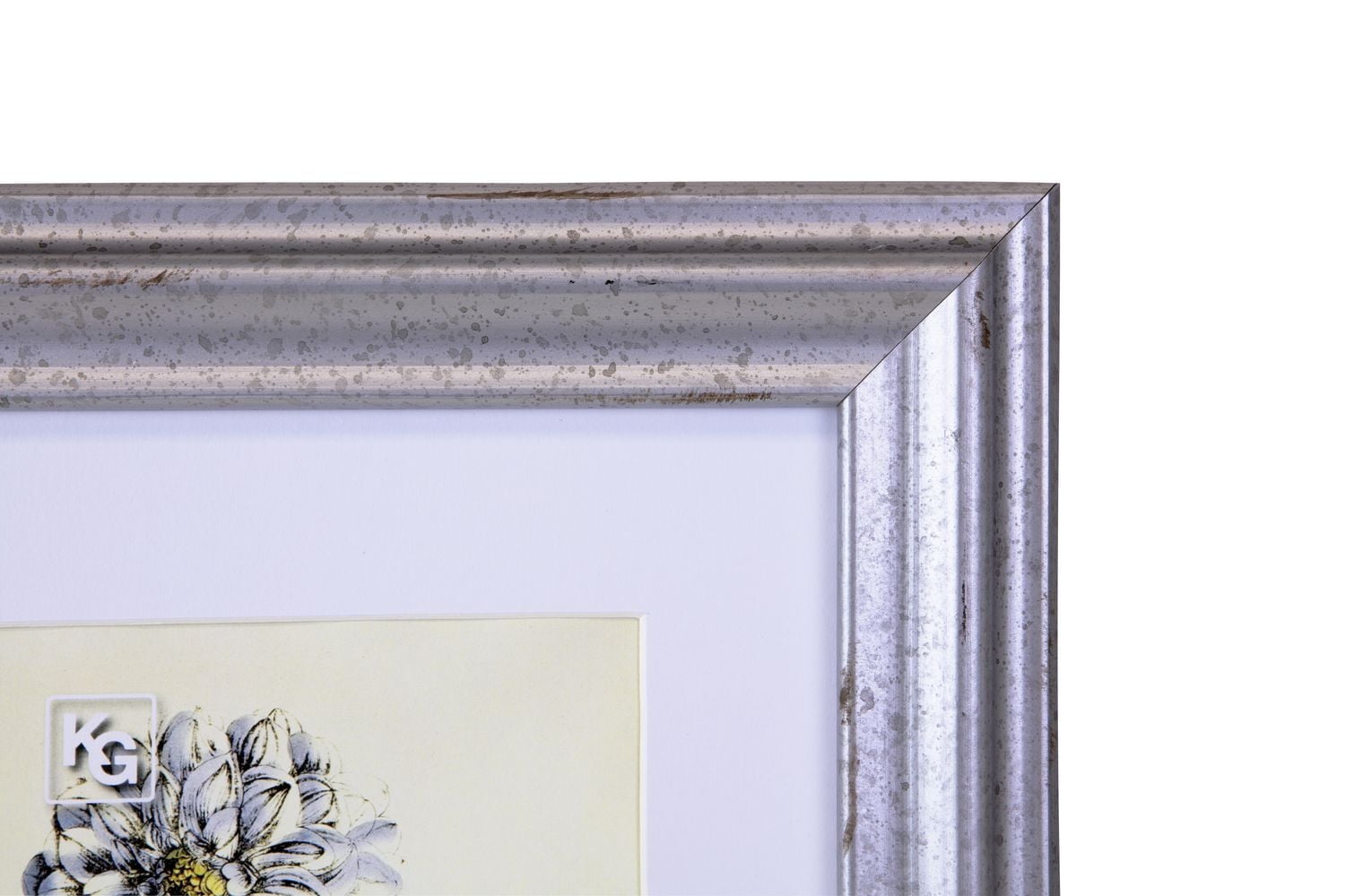 kieragrace KG Jean Photo Frame – 5-Inch by 7-Inch, Distressed Metal Effect Wood, 3-Pack