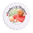 thumbnail image 6 of Ornaments by Elves Personalized Picture Frame Ornament 2024 Grandma First Christmas Ornament .25lbs, 6 of 10
