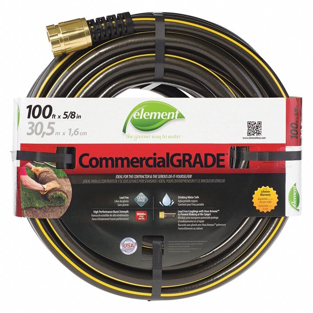 Colorite/Swan ELIH58100 Industrial Pro Garden Hoses Kink Free 5/8