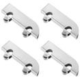 thumbnail image 5 of WEUVEB Sliding Door Track Wheels, Stainless Steel, Smooth Operation, for Furniture, Silver, 4Pcs, 5 of 8