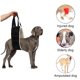 thumbnail image 3 of Arnés grande para perros de 13,6 a 54,4 kg (30 a 120 libras), diseñado para sostener las patas traseras de perros mayores con movilidad reducida; arnés elevador para perros de 15,2 x 105,9 cm (6" x 41, 3 of 5