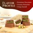 thumbnail image 2 of Eastanbul Dubai Chocolate Bar Pistachio, 11.3oz, Premium Pistachio Dubai Chocolate Bar, 16 Pieces, 2 of 9