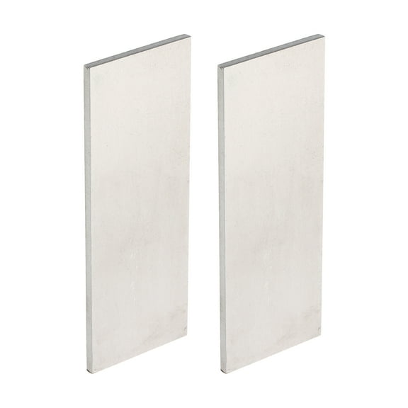 Uxcell 2 Pack Spring Steel 1095 for Knife Making Steel, 4" x 1 1/2" x 1/8" Steel