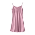 thumbnail image 5 of LIIPEE Nightgown For Women Satin Chemise Sexy Nightie Sleep Dress Sexy Sleepwear Leisure Pajamas, 5 of 5