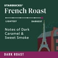 thumbnail image 5 of Starbucks French Roast, Flavored Ground Coffee, Dark Roast Hot or Iced Coffee, 28 oz, 5 of 10