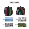 thumbnail image 7 of Logiee Colorful Stripes Print Unisex Knit Beanie for Men Women Winter Hat,Beanies Skull Caps, 7 of 7