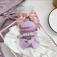 thumbnail image 2 of Baby Girls Floral Hair Bow Clips Set, Hair Alligator Clips for Toddlers, Little Girls, School Girls, teens, 2 of 2