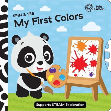 Baby Einstein: My First Colors Spin & See, (Board Book)