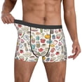 thumbnail image 2 of Kdxio Men's Boxer Briefs with Cooking Utensils Print - Comfortable and Breathable Underwear for Everyday Wear, 2 of 7