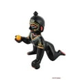 thumbnail image 2 of Art Of Creation Krishna Idol Laddu Bal Gopal Murti Statue -Black - Asta Dhatu (Eight Metal Mix Made) Little Krishna Idol - from Vrindavan (5.5 cm), 2 of 4
