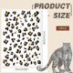 thumbnail image 2 of 12 Sheets Cheetah Temporary Tattoo Temporary Whisker Tattoos Leopard Print Temporary Tattoos Brown Leopard Face Stickers Gold Temporary Tattoos Cheeta, 2 of 5