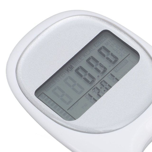 Accurate Step Counter,Walking Pedometer Multifunctional Memory Pedometer D Pedometer Built to Last