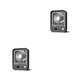 thumbnail image 2 of Yuarrent Ventilador de nebulización Ventiladores de aire electrónicos portátiles recargables Humidificador de enfriamiento Gris 2piezas Yuarrent CBP211596, 2 of 5
