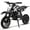 Black, variant on Gasoline 50CC Dirt Bike,42"x28"x27",48lbs,25mph,Black