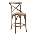 thumbnail image 2 of Palais Bentwood Solid Oak & Metal Bar Stool, 2 of 4