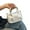 White, variant on Stylish Handbag in Cloud Shape Exquisite Craftsmanship Compact yet Spacious Shoulder Bag Show Your Overall Look