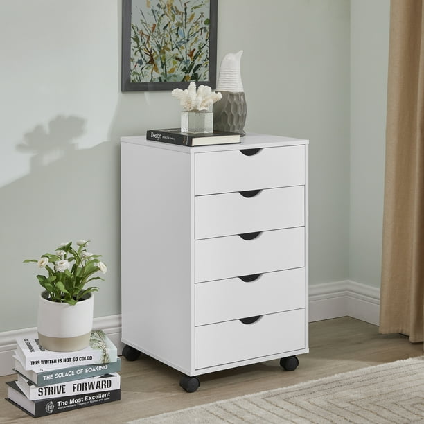 Drawer Dresser With Casters Compatible, Soft Close Dresser Ikea