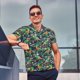 thumbnail image 4 of Fotbe Dinosaur Plays Soccer Camiseta Polo de Golf para Hombre con Estampado – Camisa Deportiva Transpirable con Cuello Abotonado-Large, 4 of 6