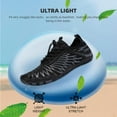 thumbnail image 6 of ZUTY Water Shoes for Women Barefoot Adult Quick Dry Aqua Socks Lightweight Swim Shoes for Surfing Swimming Beach Sports Kayaking Diving Non Slip Design Black 11 Size, 6 of 6