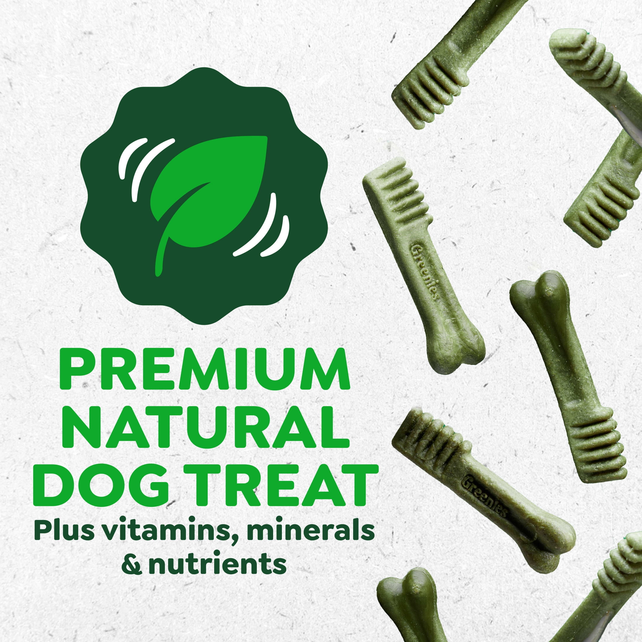 Greenies Original Flavor Adult Natural Dental Dog Treats Regular Size, 24 oz Pack (24 Count)