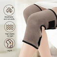 thumbnail image 4 of Tnobhg 1 Pair Winter Warm Knee Pads with Adjustable Fastener Tape Super Soft Breathable Knee Joint Brace Support Pads, 4 of 8
