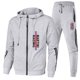thumbnail image 1 of Conjuntos de chándal de carreras Martini para hombre, ropa deportiva de moda, informal, primavera y otoño, combinación con sudadera con capucha y pantalones, traje de dos piezas, 1 of 3
