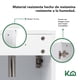 thumbnail image 4 of Mueble Gabinete Para Baño Con Ovalin y Monomando blanco, 4 of 8