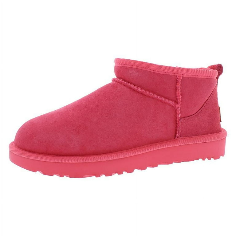 UGG Classic Ultra Mini Womens Shoes Size 6, Color: Pink - Walmart.com