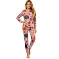 thumbnail image 2 of 2026 Matching Family Halloween Pajamas Set, Fall Sleepwear, Ghost & Pumpkin Printed Holiday Sleepwear, Soft Loungewear PJs Outfit, 2 of 5
