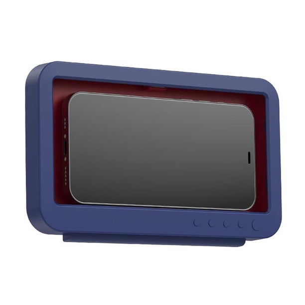 Sidaley Funda protectora para teléfono de ducha sin perforaciones montada en la pared, resistente al agua, para baño, soporte para teléfono móvil, Teléfono y Comunicación No.2