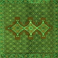 thumbnail image 1 of Ahgly Company Indoor Square Persian Green Traditional Area Rugs, 5' Square, 1 of 1
