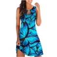 thumbnail image 1 of Vestido sin mangas sin mangas con estampado de verano suelto para mujer OAVQHLG3B Store  lin121212, 1 of 5