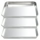 thumbnail image 4 of Bandeja para hornear de acero inoxidable, bandeja para hornear galletas, plato para servir alimentos, 3 uds., 4 of 4