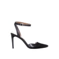 thumbnail image 4 of Womens Calvin Klein Raffaela Ankle Strap Pumps, Black Snake Print, 9 US / 39 EU, 4 of 5