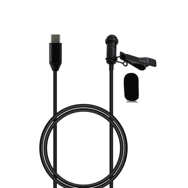 Micrófono Lavalier PDEEY USB C para iPhone 15, Samsung S23 S22
