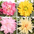 thumbnail image 6 of Yastouay Spring Wreaths for Front Door, 24"Colorful Flowers Wreath with Rose Peony for Wall Porch Home Decor, 6 of 9