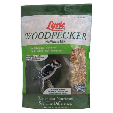 Lyric Woodpecker No Waste Wild Bird Mix - 5 lb. bag