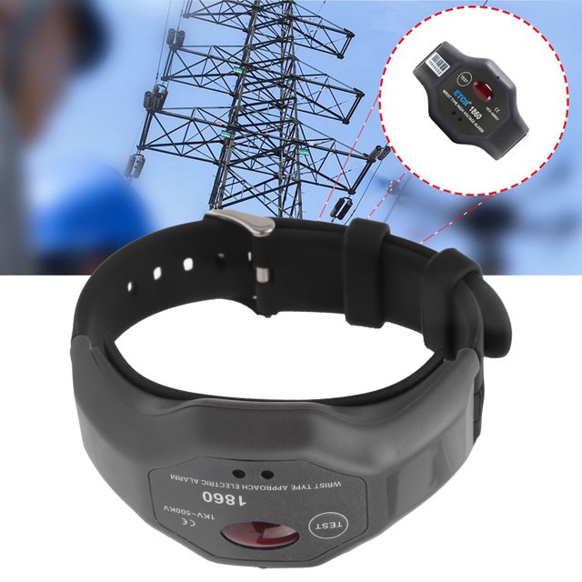 Voltaje etcr-1860 1KV-500KV Detector de Alto VoltaJe Alarma de Alto VoltaJe Montada en la Muñeca para Mantenimiento de Energía