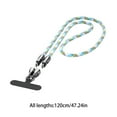 thumbnail image 3 of Cable De Carga De 240 W De Tipo C A Tipo C Con Diseño De Pulsera Portátil, Carga Rápida De 5 A, Usb C Para Teléfono, Correa Cruzada Y Muñequera, Cargador Rápido Portátil Y Moderno (120 Cm/47,24 Pulg, 3 of 4