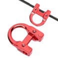 thumbnail image 4 of Archery Metal U Shape Ring Archery D Ring Archery Metal D Loop U Shape Ring Metal D Ring Archery Hunting Targeting Shooting Protection Aid Accessories ANGGREK Rojo, 4 of 7