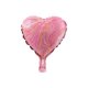 thumbnail image 4 of 10 globos de Mylar de 10 pulgadas con forma de coón y estrella de áta de mármol. Globo de áta para feliz cumpleaños, juguete para ración de baby shower, globos de aire para bodas., 4 of 5