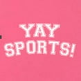 thumbnail image 5 of Wild Bobby YAY SPORTS! Sports Women Racerback Tank Top, Hot Pink, Medium, 5 of 5