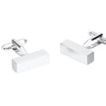 thumbnail image 3 of de hombre de negocios formal con mancuernas de barra de rectángulo de cobre sólido Yinane Gemelos de cobre para hombre, 3 of 8