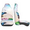 thumbnail image 3 of Sikiie Butterfly In Blossoms Zen Car Seat Protector 2 Pack Car Seat Cushion Mat, Car Seat Covers for SUV, Truck, Van, 3 of 7