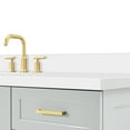 thumbnail image 4 of Ariel Taylor 67 Inch Single Oval Sink Vanity With White Quartz Countertop W/1.5" Edge In Grey, 4 of 11