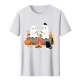 thumbnail image 6 of VKOYWKM Women's Halloween Print Tees Ghost Graphic Tees Short Sleeve Loose Fit Crew Neck Halloween Party Tshirt Casual Lightweight Spooky T-Shirt, 6 of 6