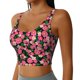thumbnail image 2 of Balery Trendy Floral Sujetadores deportivos con espalda cruzada para mujer, acolchados, sin costuras, de alto impacto, ideales para yoga, gimnasio, entrenamiento y fitness.-, 2 of 8