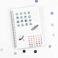 thumbnail image 2 of 100 Sheet Washi Dots Stickers Scrapbook Stickers Colorful Decorative Adhesive Sticker Decoration Labels, 2 of 7